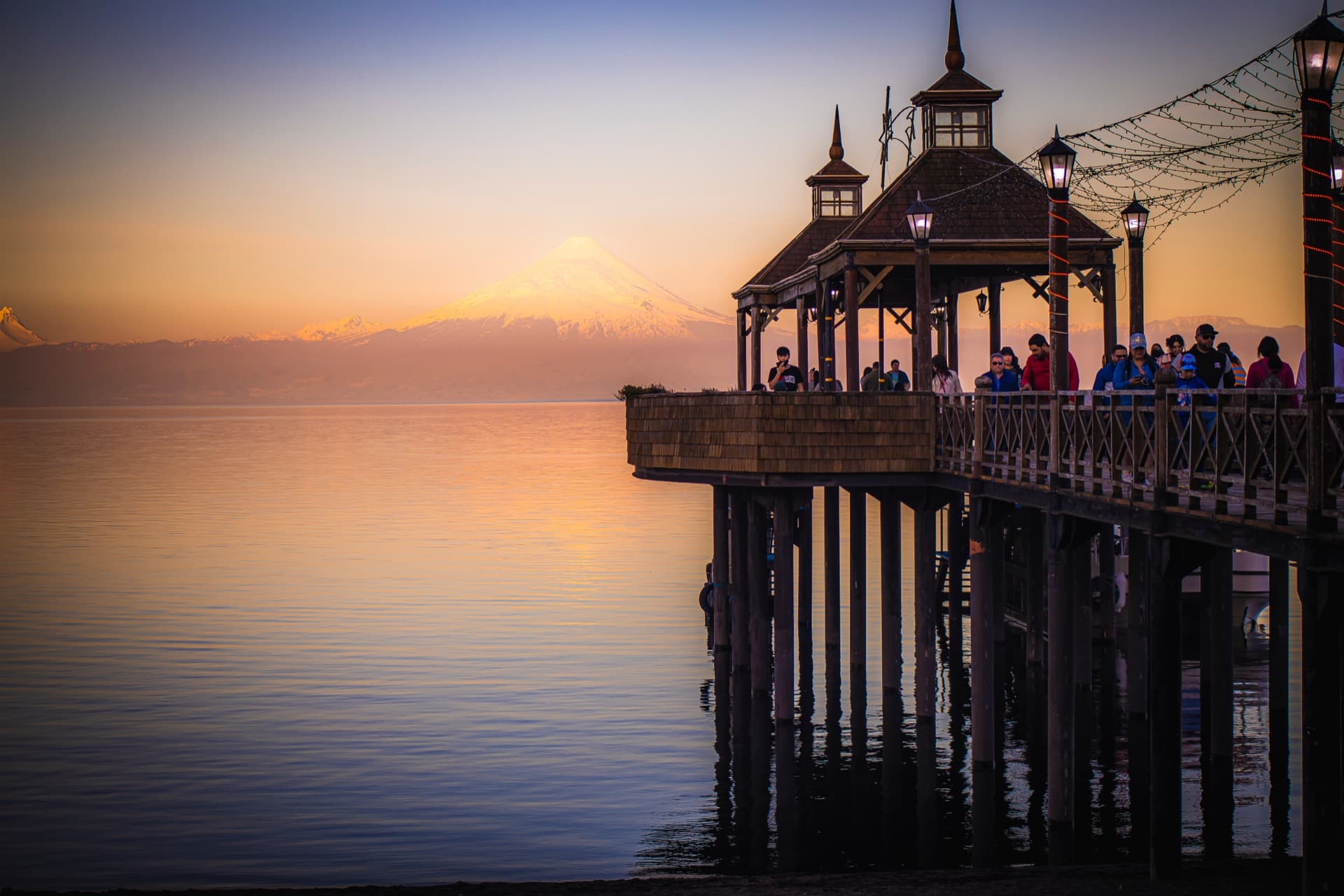 Blick auf Frutillar und Umgebung